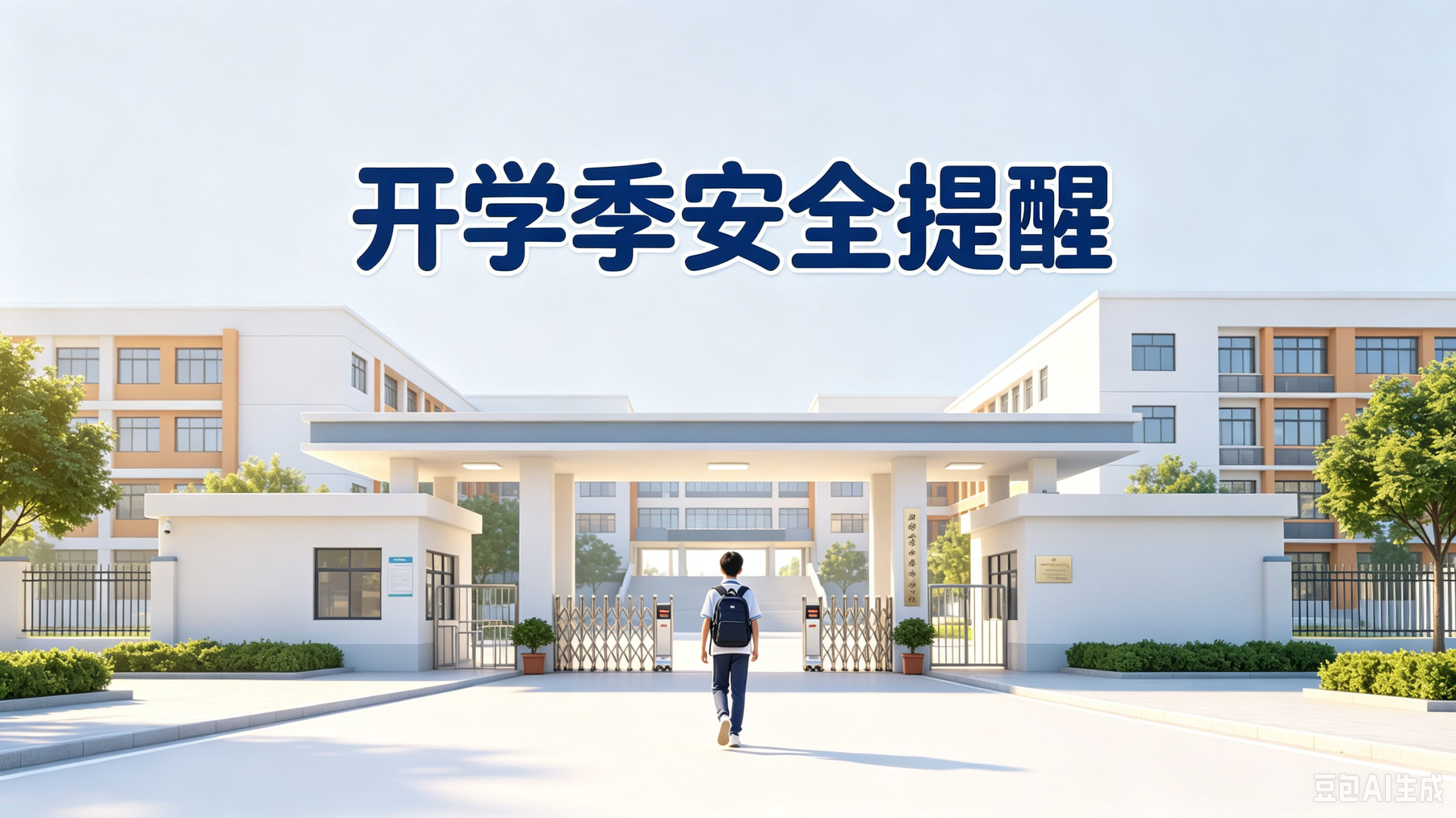 假期余额已不足，请和孩子一起查收这份开学安全提醒！
