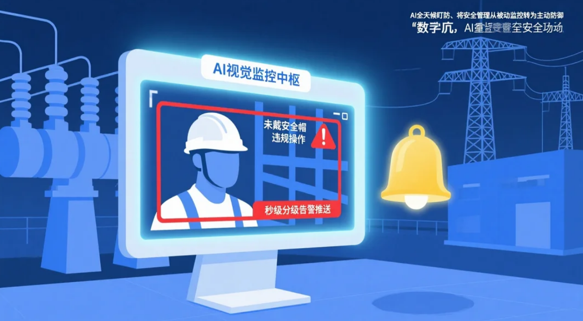 从“被动防御”到“主动免疫”：AI如何重塑电力安全管理？