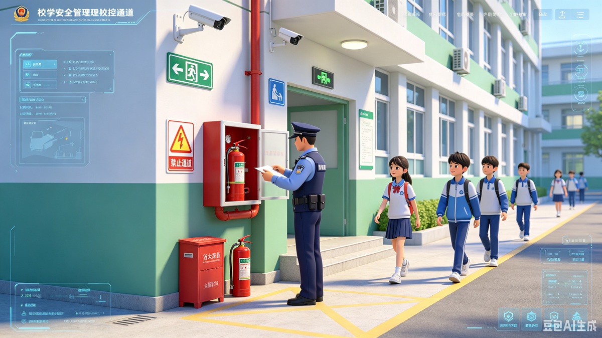 中小学开学季消防安全检查，双轨合规核验体系破解台账与现场脱节难题
