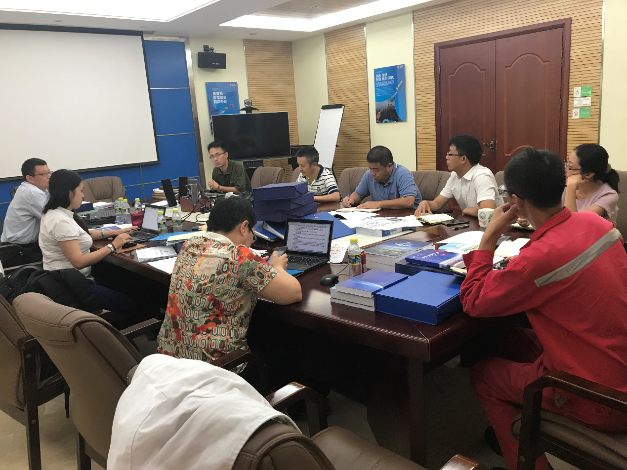 中海油海南某公司 顺利通过ISO 14001及OHSAS 18001的认证审核