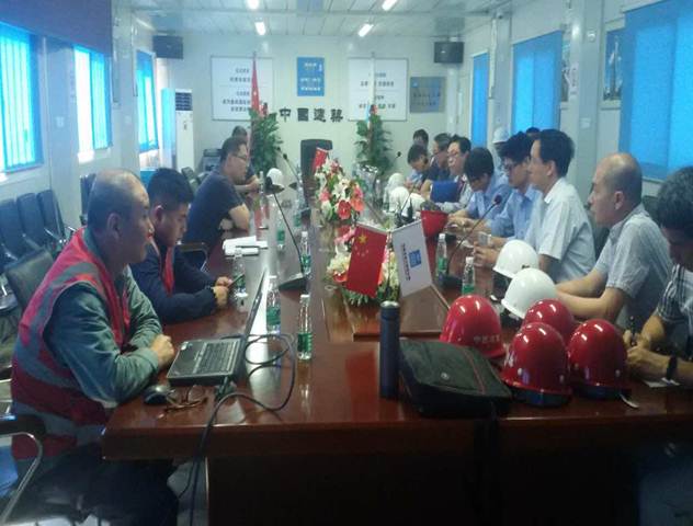 佳保北京公司为某央企集团地产公司华北区2017年在建项目进行第一季度安全巡检工作取得圆满成功