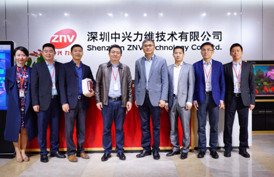 佳保安全总裁徐伟东博士一行拜访参观中兴力维