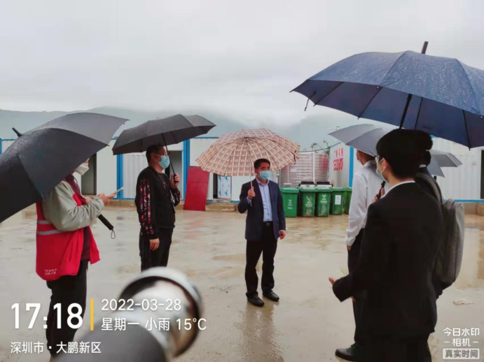 佳保检查组协助某局开展疫情防控督导检查