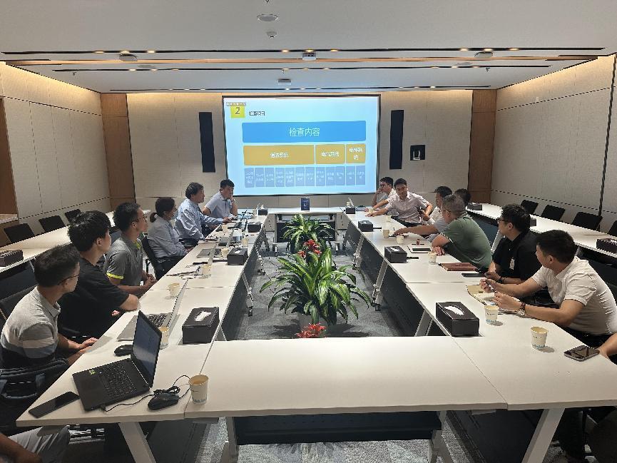 佳保赴某司开展电气及商业物业查验服务