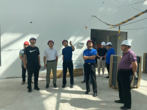 佳保为钰珵置业某项目开展工程质量评估检查